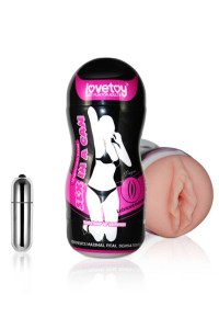 Sex in a Can masturbator za muškarce sa vibracijom LVTOY00178-264-0